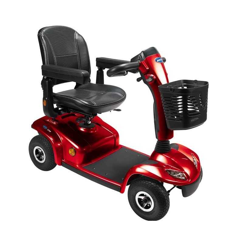 INVACARE Leo (4 ruedas) scooter de movilidad en rojo INVACARE Leo (4 ruedas) scooter de movilidad en rojo