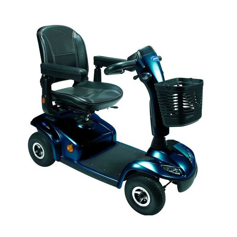 INVACARE Leo (4 ruedas) scooter de movilidad en azul INVACARE Leo (4 ruedas) scooter de movilidad en azul