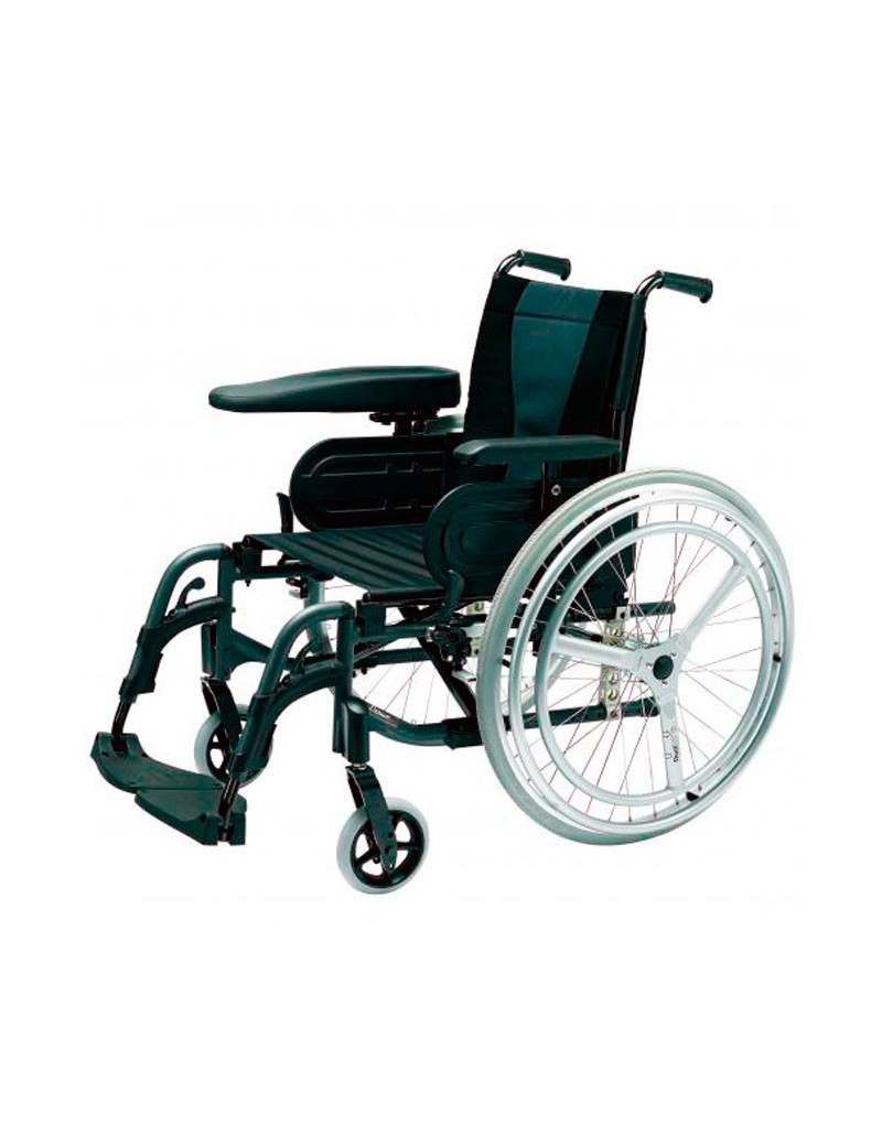 Silla de ruedas en aluminio INVACARE Action 3 Doble Aro Hemiplejia Izquierda Silla de ruedas en aluminio INVACARE Action 3 Doble Aro Hemiplejia Izquierda