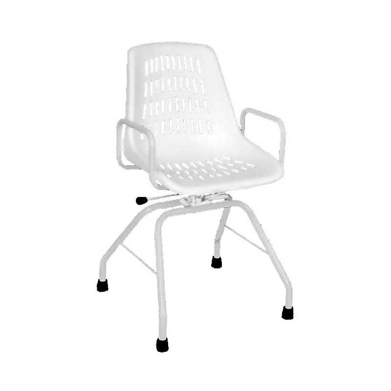 Silla giratoria de acero inoxidable. ADAS Silla giratoria de acero inoxidable. ADAS