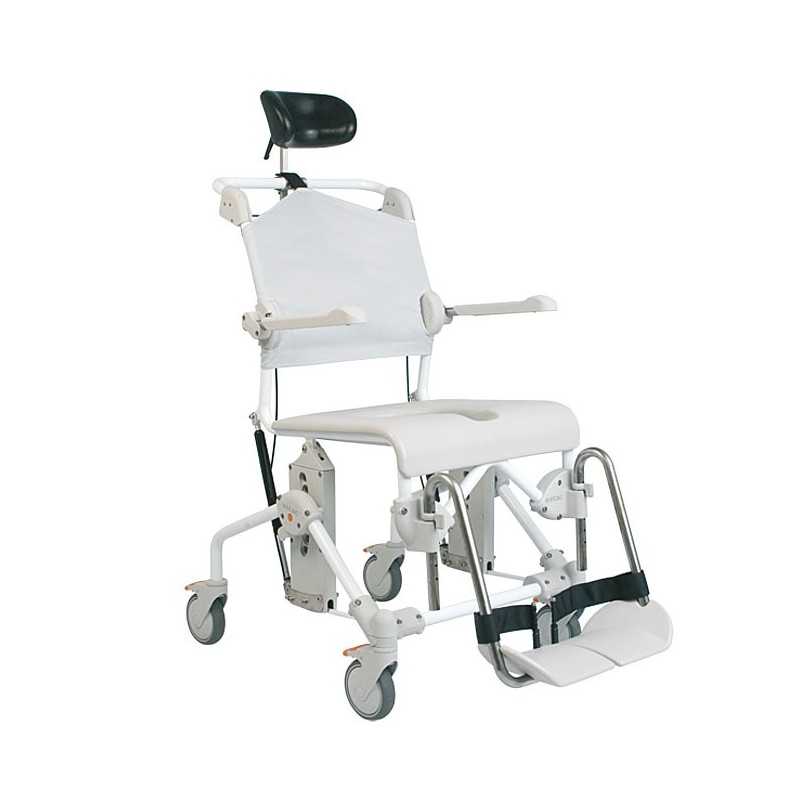 Silla de ducha basculante, higiene y WC. Mobile Tilt. Silla con ruedas. ADAS Silla de ducha basculante, higiene y WC. Mobile Tilt. Silla con ruedas. ADAS