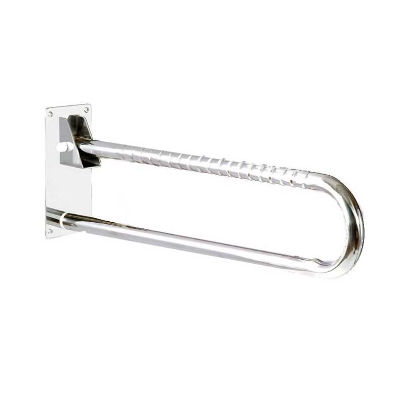 Doble barra abatible en acero inoxidable de 73cm. ADAS Doble barra abatible en acero inoxidable de 73cm. ADAS