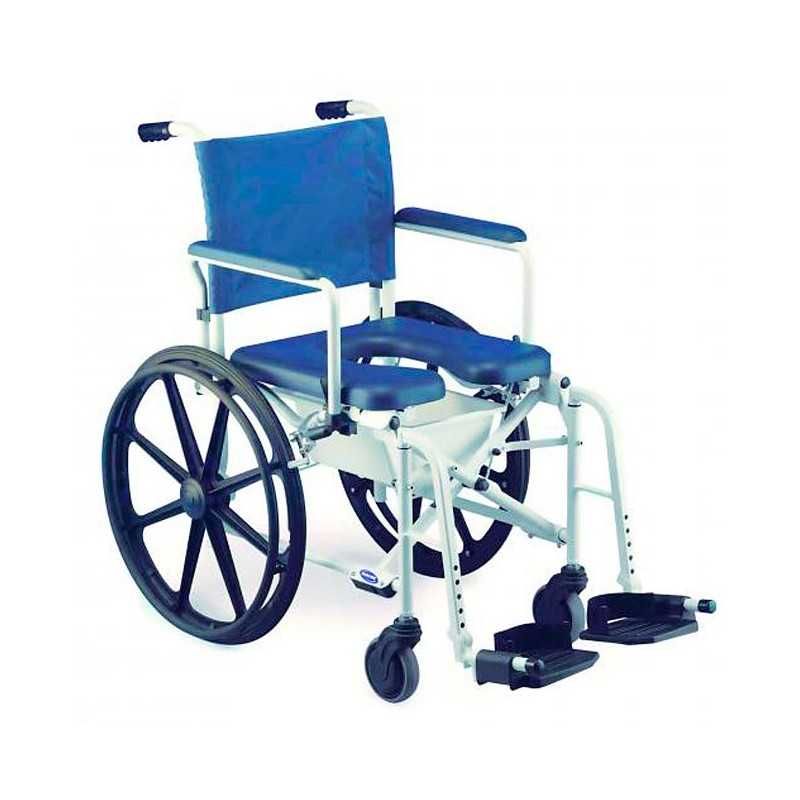 Silla de ducha e inodora Lima con ruedas grandes. H273. INVACARE Silla de ducha e inodora Lima con ruedas grandes. H273. INVACARE