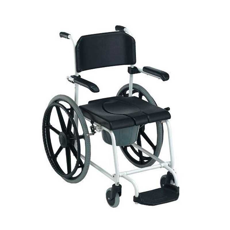 Silla de ducha con inodoro Cascade autopropulsable. H253. INVACARE Silla de ducha con inodoro Cascade autopropulsable. H253. INVACARE