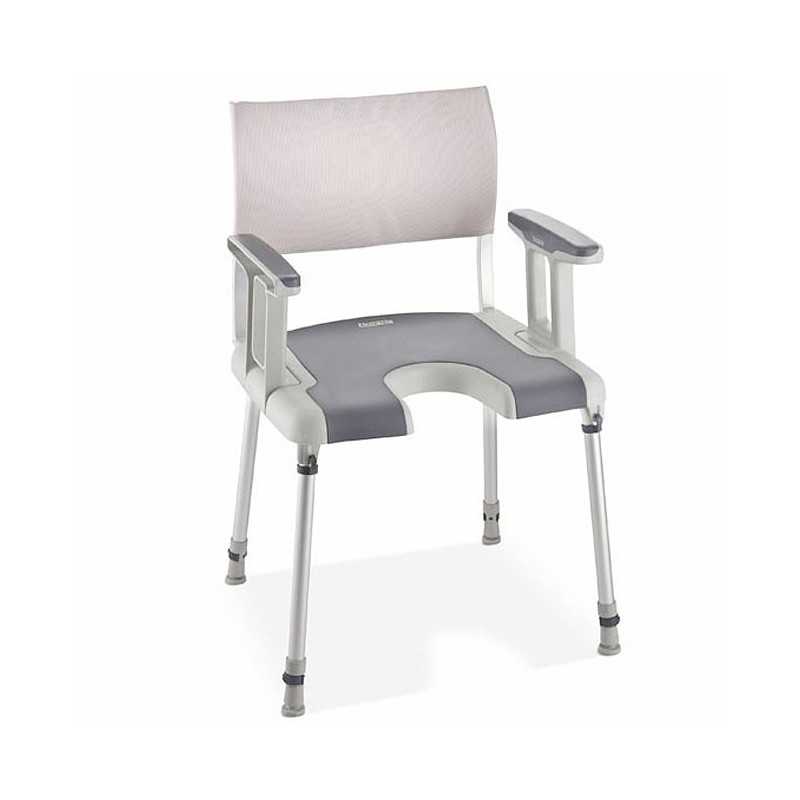 Silla de ducha modular completa con abertura Aquatec Sorrento. INVACARE Silla de ducha modular completa con abertura Aquatec Sorrento. INVACARE
