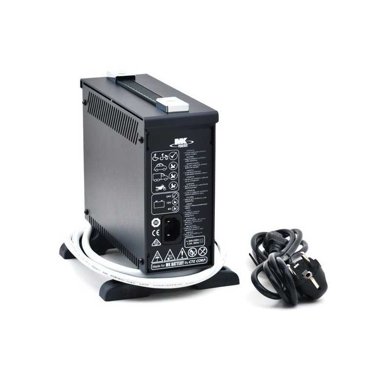 Cargador MK Baterías 8 AMP. Cargador MK Baterías 8 AMP.