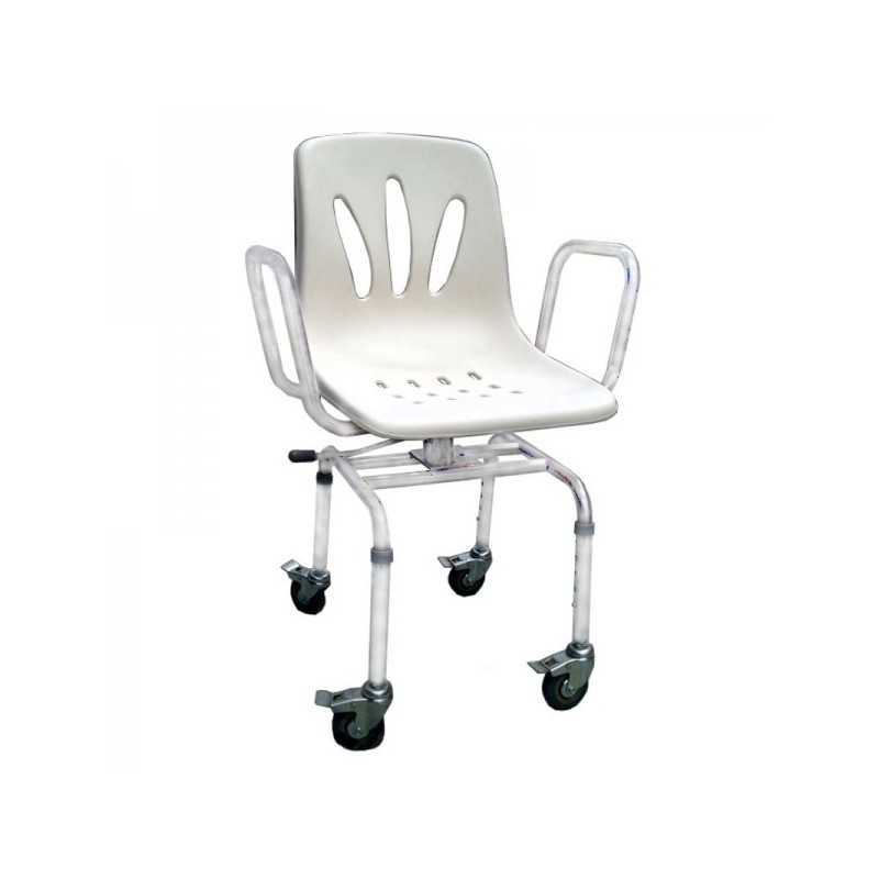 Silla de Ducha Giratoria con Ruedas Silla de Ducha Giratoria con Ruedas