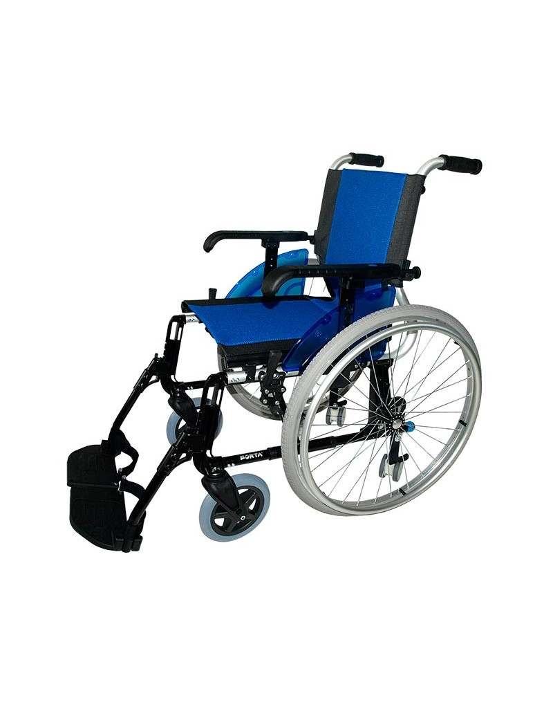 FORTA Line Giro silla de ruedas en aluminio. Ruedas traseras intercambiables FORTA Line Giro silla de ruedas en aluminio. Ruedas traseras intercambiables