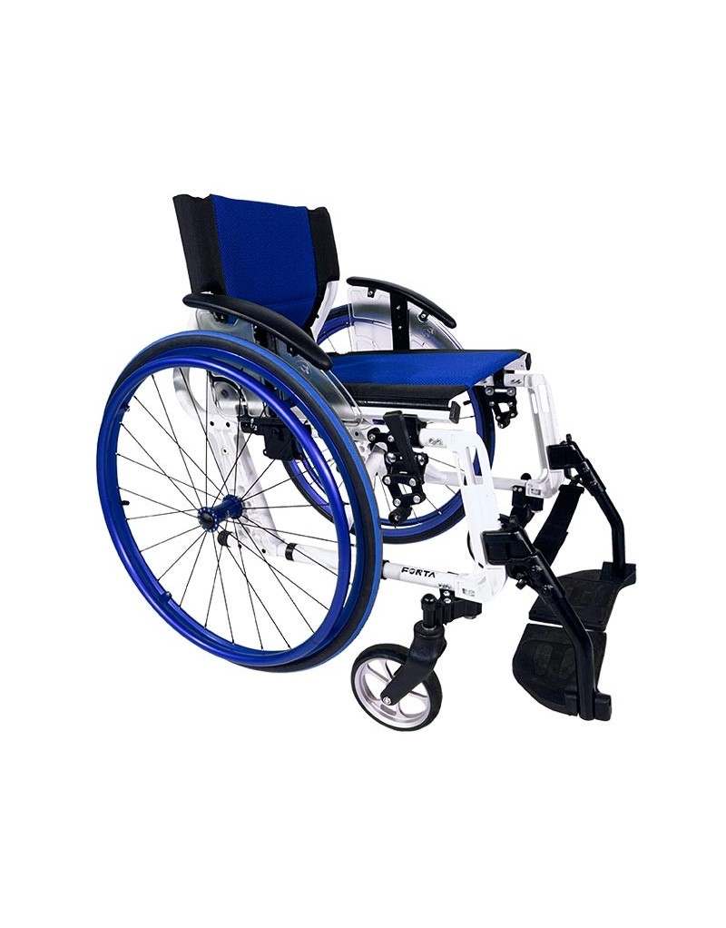 FORTA Sport Line silla de ruedas en aluminio azul FORTA Sport Line silla de ruedas en aluminio azul