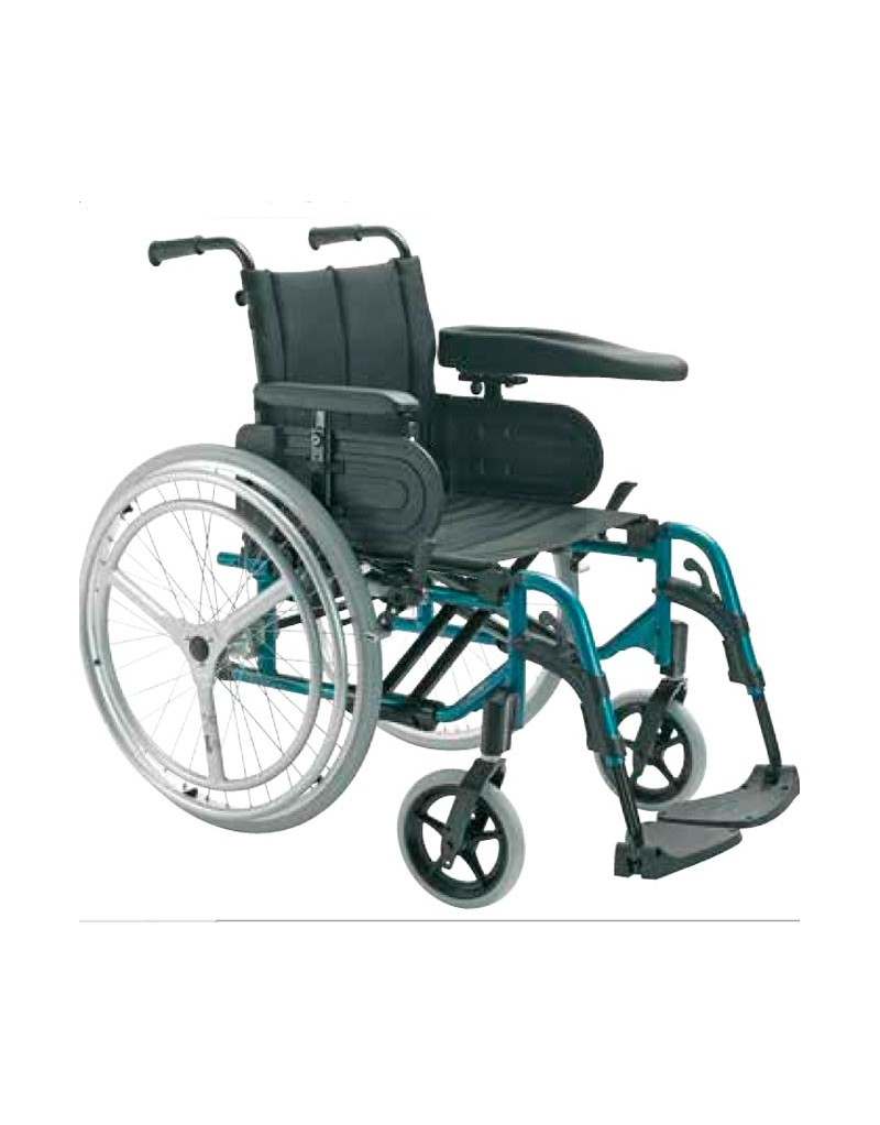 Silla de ruedas en aluminio INVACARE Action 4 Doble Aro Hemiplejia derecha Silla de ruedas en aluminio INVACARE Action 4 Doble Aro Hemiplejia derecha