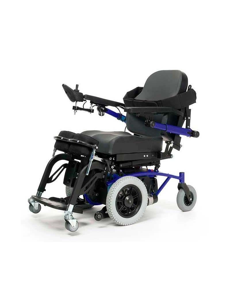 VERMEIREN Navix SU bipedestación silla de ruedas eléctrica en azul VERMEIREN Navix SU bipedestación silla de ruedas eléctrica en azul