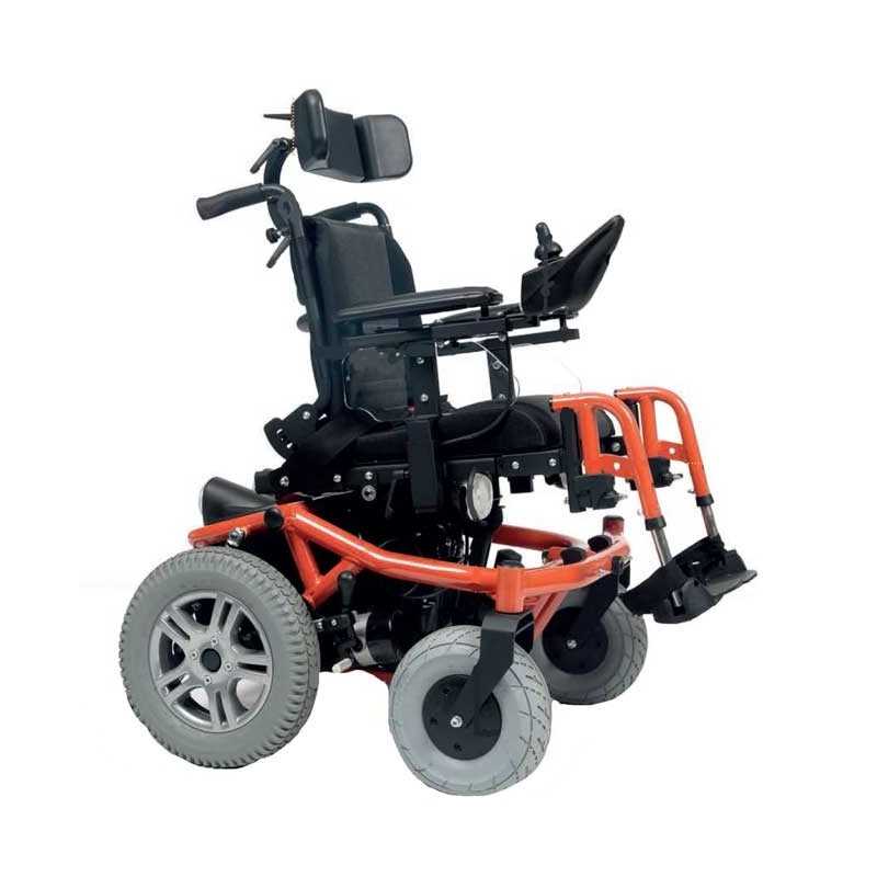 VERMEIREN Forest Kids silla de ruedas eléctrica en naranja VERMEIREN Forest Kids silla de ruedas eléctrica en naranja