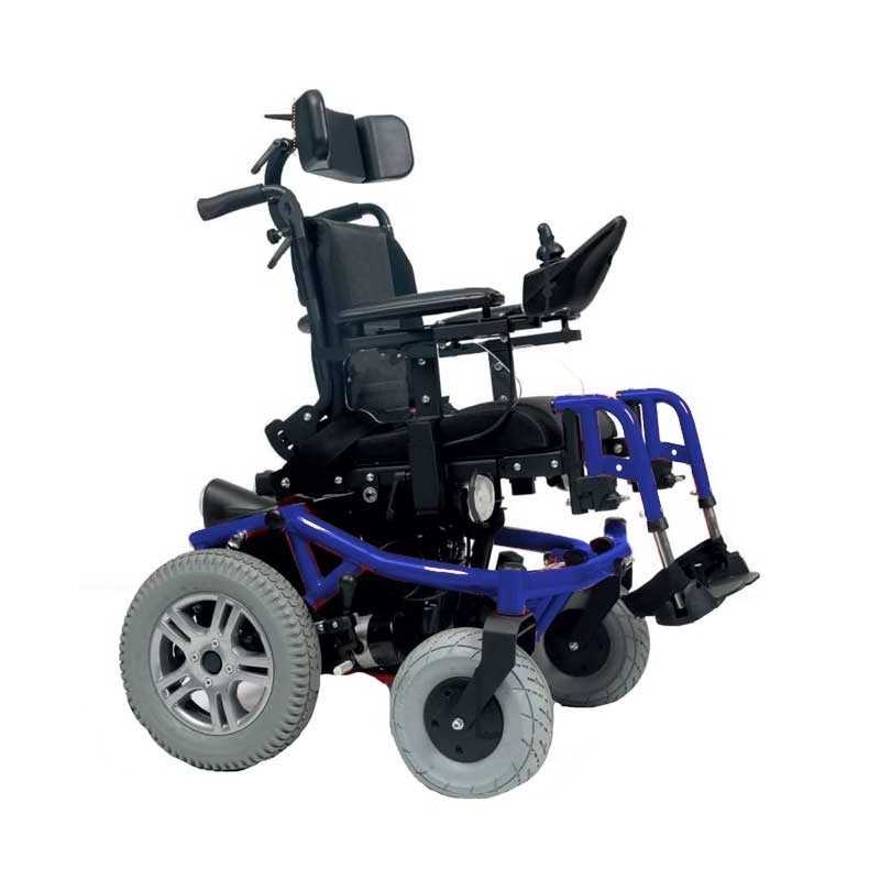 VERMEIREN Forest Kids silla de ruedas eléctrica en azul VERMEIREN Forest Kids silla de ruedas eléctrica en azul